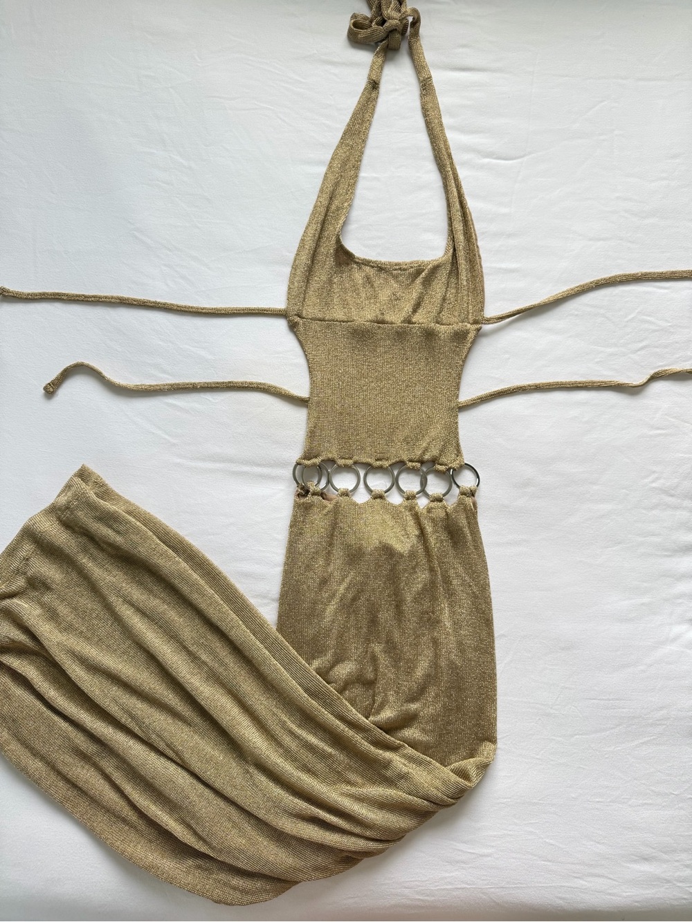 Outcast Gold Dress
